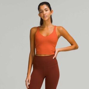 lululemon Align Tank Top Canyon Orange